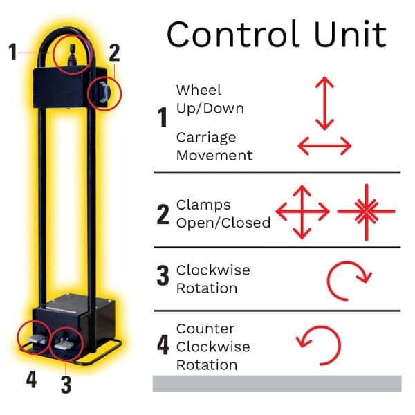 Rotary® Tire Changer – R541 | Commercial Heavy-Duty - Image 4