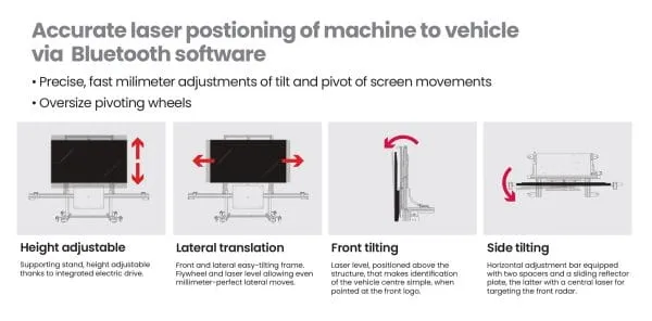 Rotary® MCS3ADV1085 | Mobile ADAS Calibration System + ADAS & Alignment Tablet + R1085 Pro 3D Alignment System - Image 5