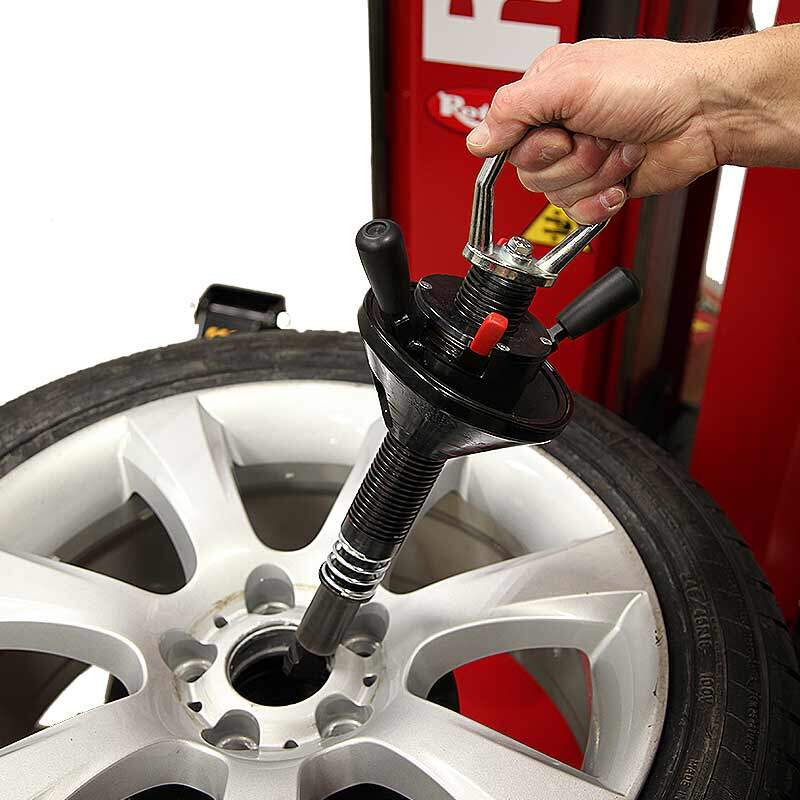 Rotary® Tire Changer – R1200 | Dual ROLLER Leverless Center Post Clamping Center Locking Design