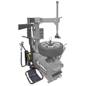 Rotary® Tire Changer – R247D.CL | Swingarm Center Lock Tire Changer Wheel lift raises and positions heavy tire / wheels on to the machine, lessening any chance of technician injury.