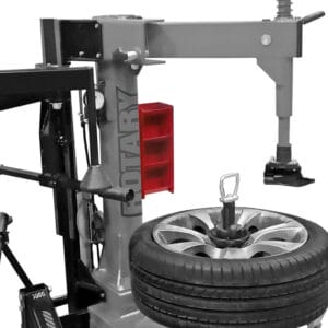 Rotary® Tire Changer – R247D.CL | Swingarm Center Lock Tire Changer Includes storage cabinet on frame of the changer.