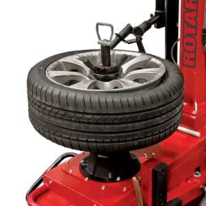Rotary® Tire Changer – R247D.CL | Swingarm Center Lock Tire Changer The center-clamp drastically reduces risk of wheel damage and restrictions of turntables with clamping jaws.